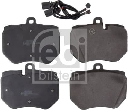Brake Pad Set, disc brake 116025