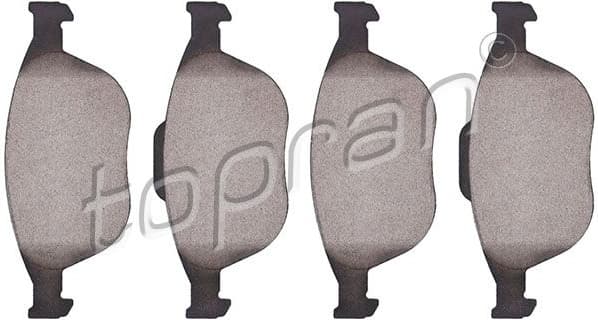 Brake Pad Set, disc brake 302 050