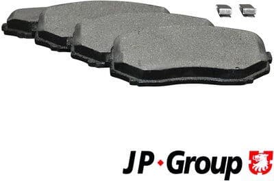 Brake Pad Set, disc brake JP 3863600810