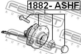 Wheel Hub 1882-ASHF - image 2