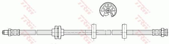 Brake Hose PHB596 - image 4