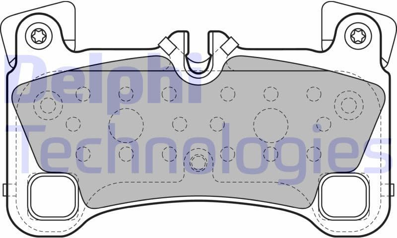 Brake Pad Set, disc brake LP2118