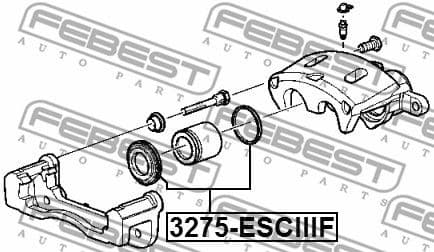 Repair Kit, brake caliper 3275-ESCIIIF - image 2