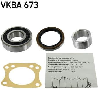 Wheel Bearing Kit VKBA 673 - image 2