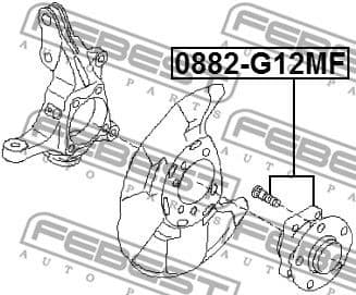 Wheel Hub 0882-G12MF - image 2