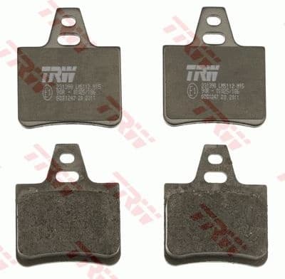 Brake Pad Set, disc brake COTEC GDB1247 - image 4