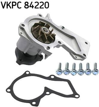 Water Pump, engine cooling VKPC84220 - image 4