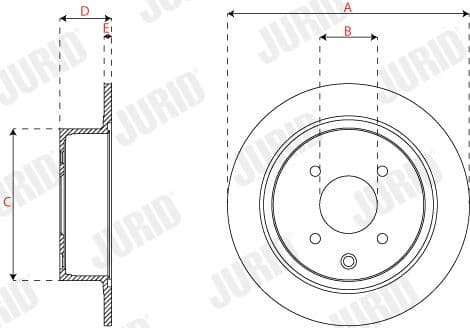 Brake Disc COAT+ 563337JC - image 2