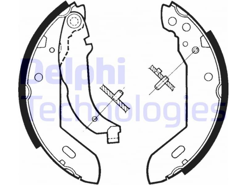 Brake Shoe Set LS1329