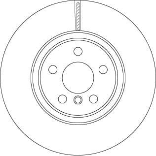 Brake disc, 1pcs FRONT, Top Quality DF6749S - image 3