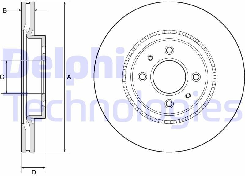 Brake Disc BG4743C