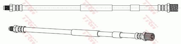 Brake Hose PHD1265 - image 2