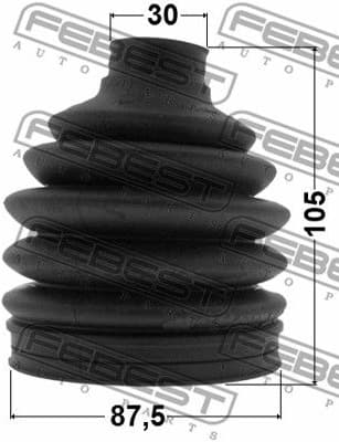 Bellow, drive shaft 1617P-221 - image 2