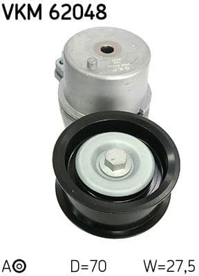 Belt Tensioner, V-ribbed belt VKM 62048 - image 2