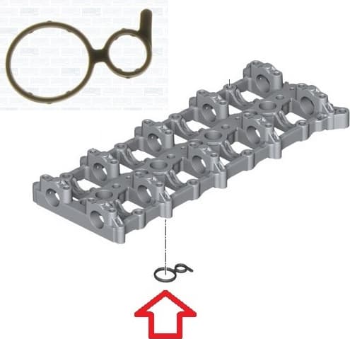 Gasket valve cover 01216600