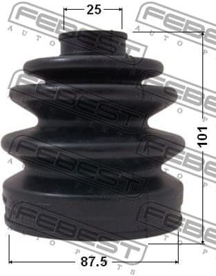 Bellow Kit, drive shaft 1217-011 - image 2