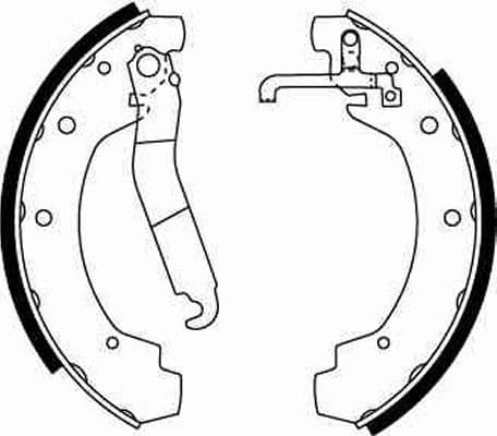 Brake Shoe Set GS8151 - image 3