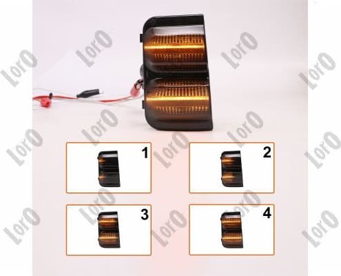 Direction Indicator Set LORO TUNING L16-140-003LED-SD - image 3