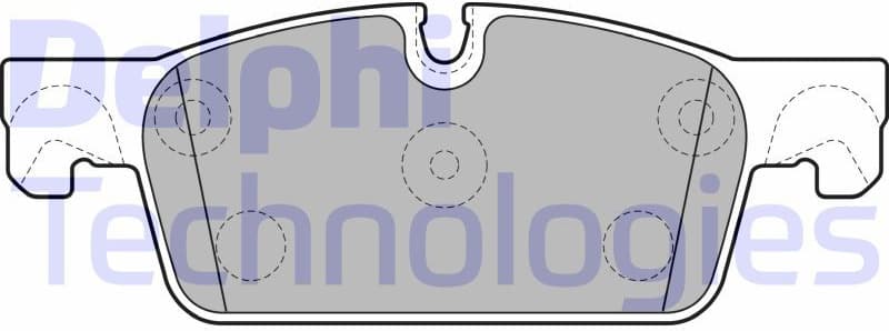 Brake Pad Set, disc brake LP2248