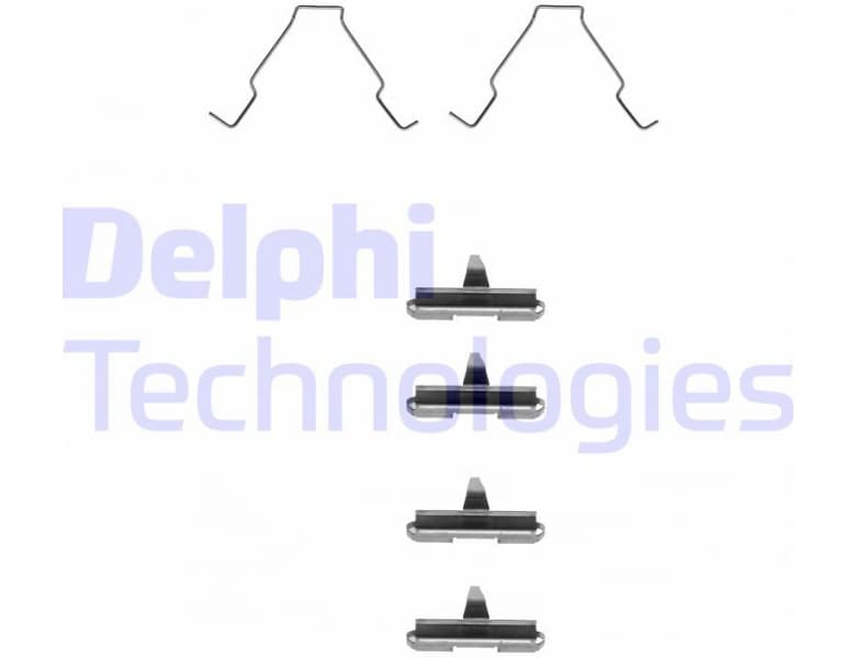 Accessory Kit, disc brake pad LX0267