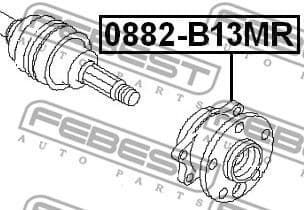 Wheel Hub 0882-B13MR - image 2