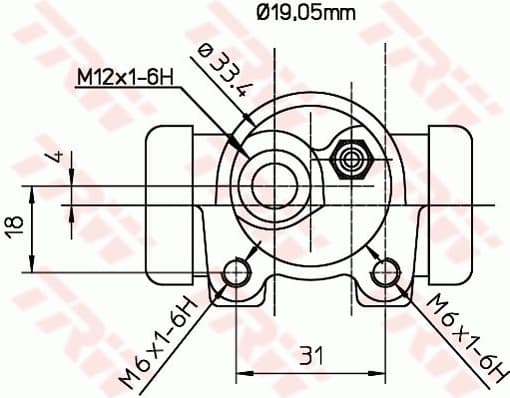 Wheel Brake Cylinder BWD130 - image 3
