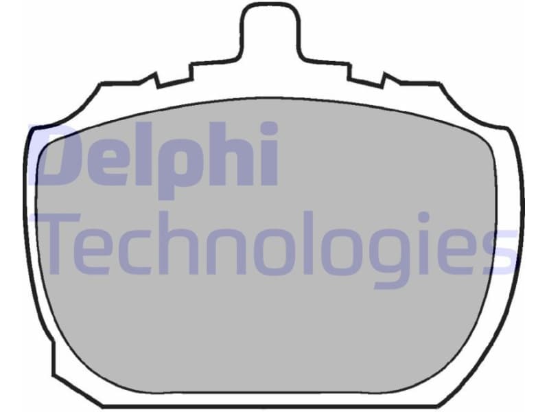 Brake Pad Set, disc brake LP45