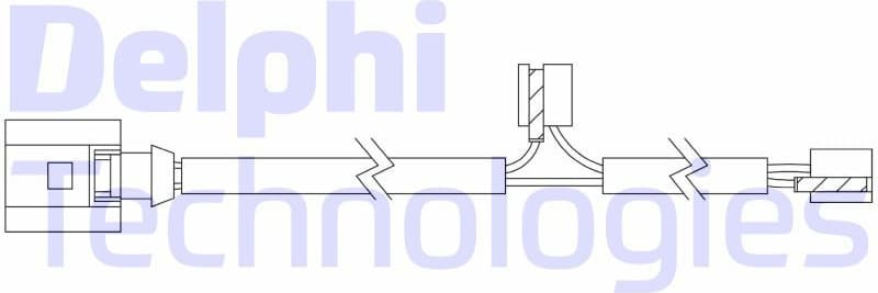 Warning Contact, brake pad wear LZ0324