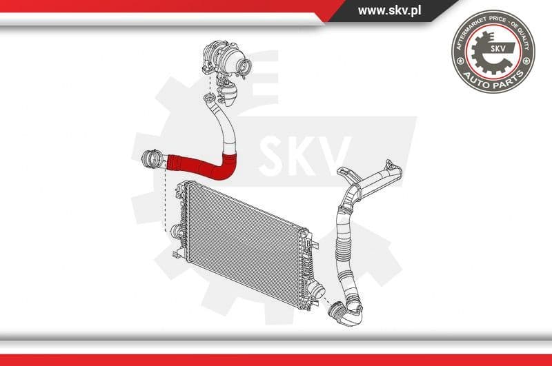 Charge Air Hose 43SKV145 - image 4