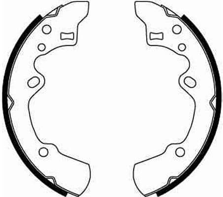 Brake Shoe Set GS8520 - image 3