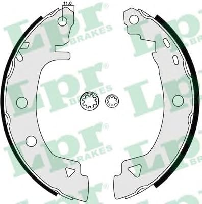 Brake shoes 84920