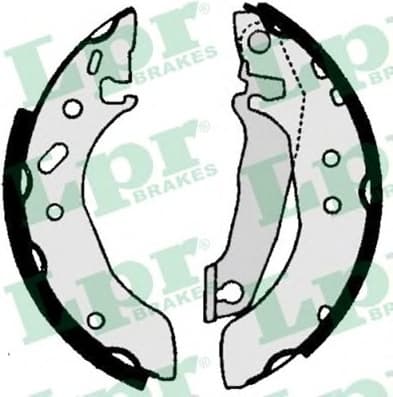 Brake shoes 86030