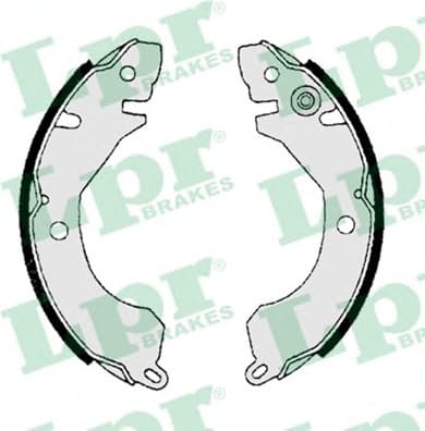 Brake shoes 87020