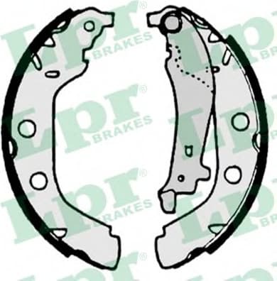 Brake shoes 87180