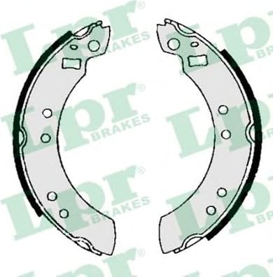 Brake shoes 80600