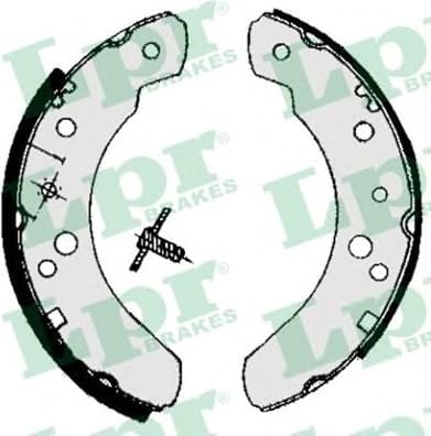 Brake shoes 85070