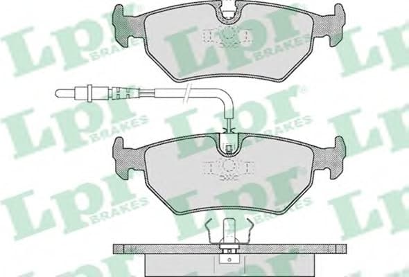 Brake Pad Set, disc brake 5SP497 .