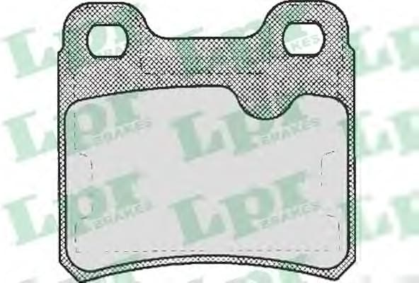 Brake pads rear 5SP333