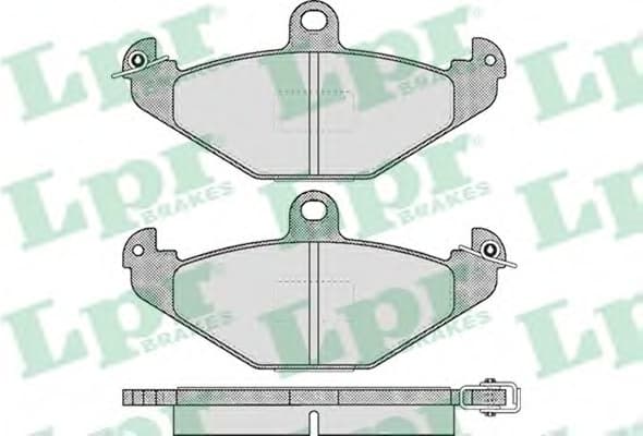 Brake Pad Set, disc brake 5SP427 .