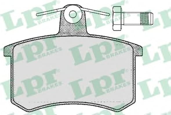 Brake Pad Set, disc brake 5SP440 .