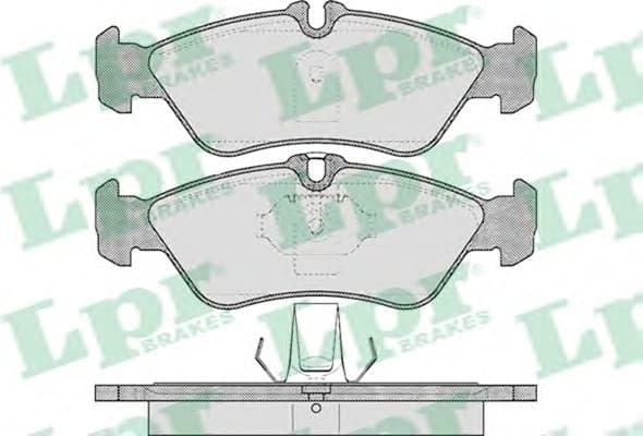 Brake Pad Set, disc brake 5SP610 .