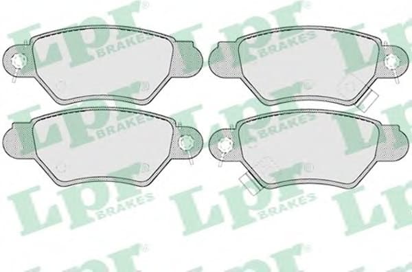 Brake Pad Set, disc brake 5SP699 .