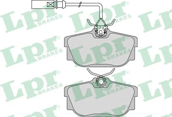 Brake Pad Set, disc brake 5SP974 .