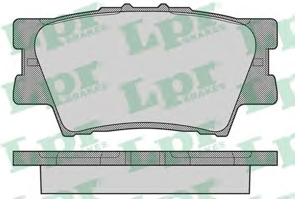 Brake Pad Set, disc brake 5SP1281 .