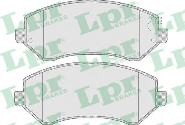 Brake pads front 5SP1005 .