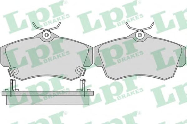 Brake Pad Set, disc brake 5SP1061 .
