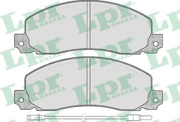 Brake Pad Set, disc brake 5SP278