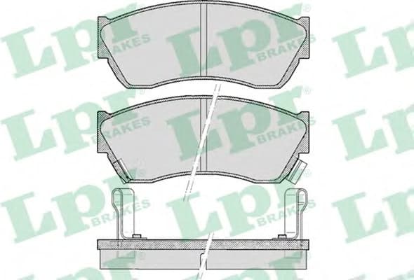 Brake Pad Set, disc brake 5SP343