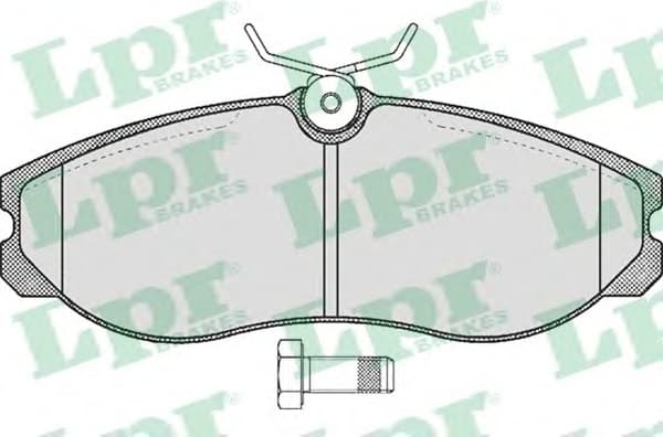 Brake Pad Set, disc brake 5SP470