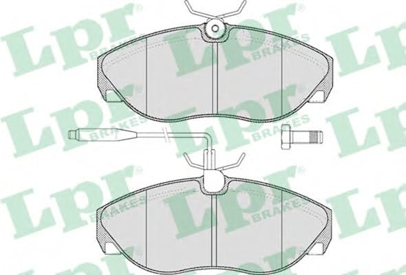 Brake Pad Set, disc brake 5SP493 .